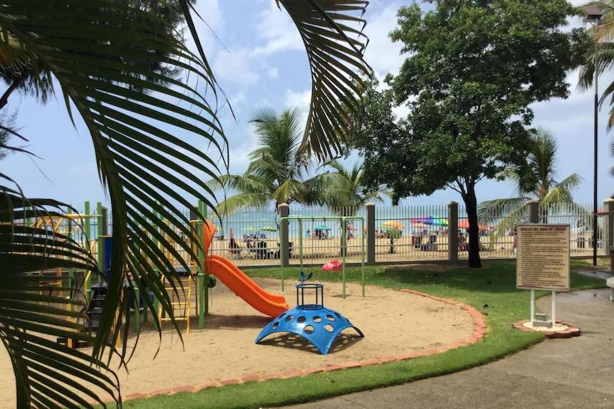 Downtown Beachfront Isla Verde Luxury Apartment San Juan Bagian luar foto